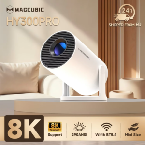 Magcubic HY300 Pro Allwinner H726 8K Proiettore Android 14 Wifi6 290ANSI BT5.4 1080P