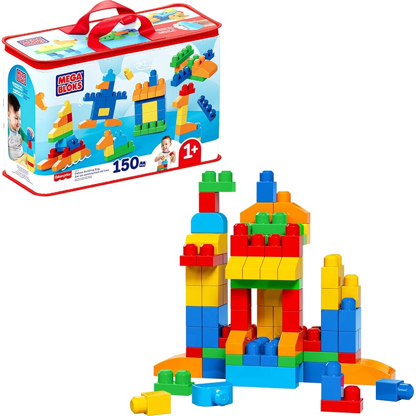 MEGA BLOKS First Builders Deluxe Bag Set da costruzioni per bimbi