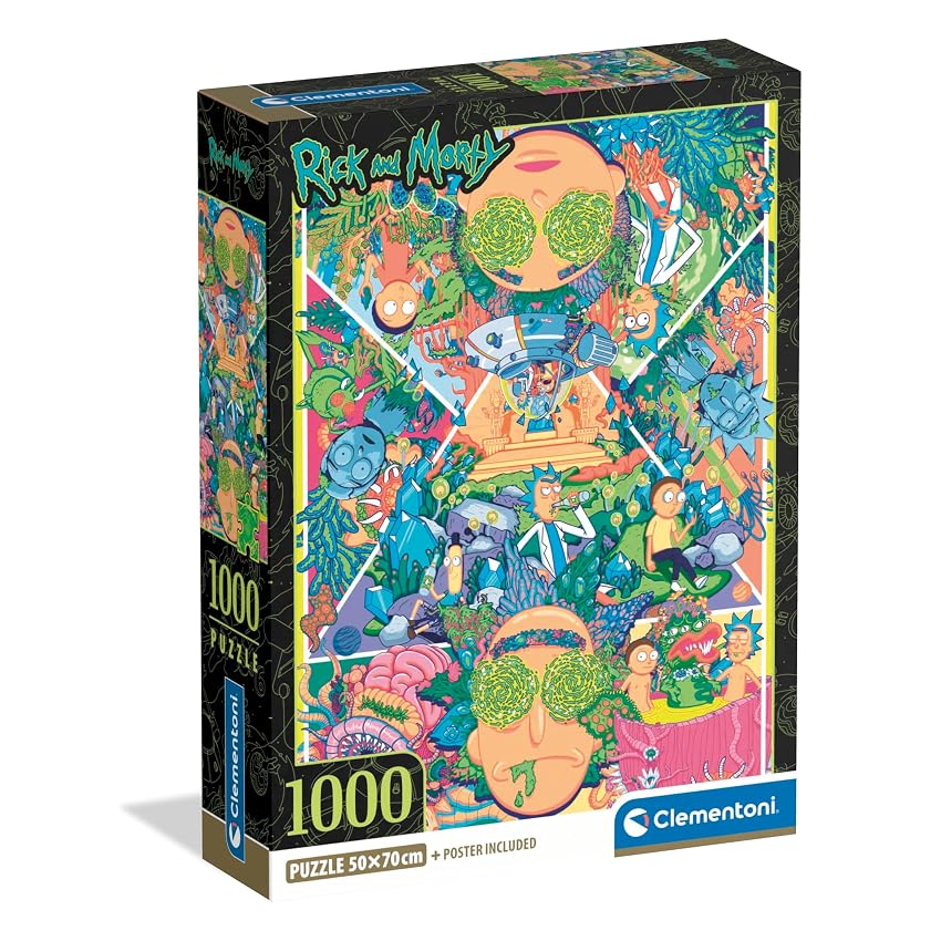 Clementoni - Puzzle 1000 Pezzi per Adulti e Ragazzi