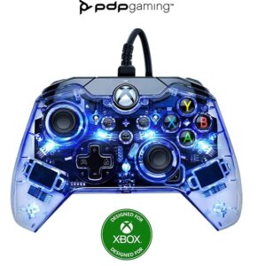 PDP Controller di gioco cablato Afterglow LED - Luci colorate RGB Hue