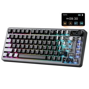 YUNZII B75 PRO MAX 75% Tastiera Meccanica Wireless (Nero