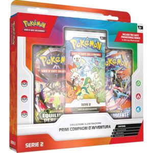 Pokémon: collezione illustrazione Primi compagni d’avventura
