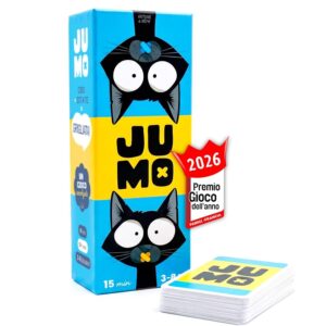 JUMO – Jeu de Société d’Ambiance – Grand Prix du Jouet 2026 – Drôle & Rapide – Association