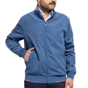 Giubbotto Uomo Leggero Effetto Camoscio Giubbino Estivo Comodo Elegante VEQUE