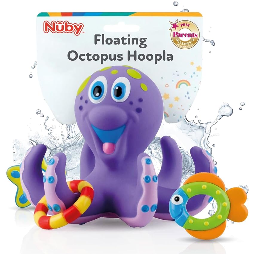 Nuby Polpo Galleggiante Interattivo