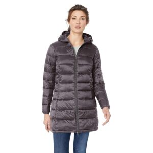 Amazon Essentials Piumino con Cappuccio Ripiegabile