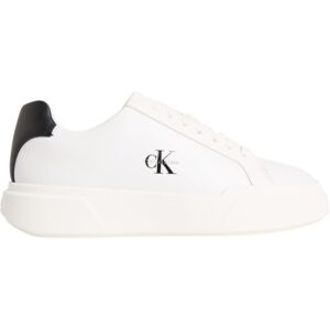 Calvin Klein Donna Sneakers con Suola Preformata Chunky Laceup in Pelle
