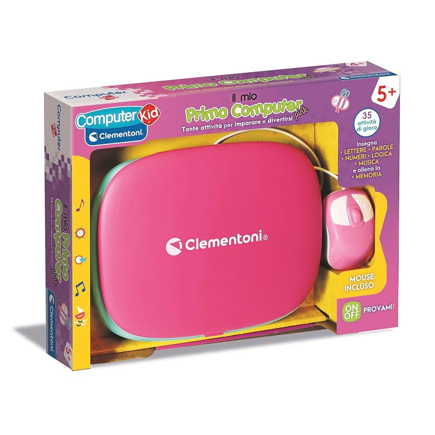 Clementoni Sapientino - Il Mio Primo Computer Pink