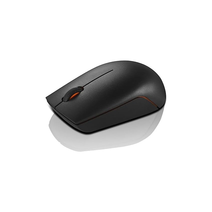 Lenovo 300 Wireless Compact mouse Senza fili Nero 3 pulsanti 1000 DPI