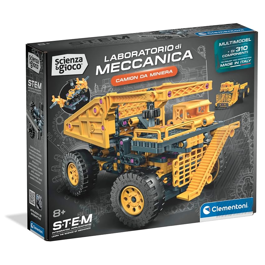 Clementoni Scienza e Gioco Laboratorio di Meccanica - Camion Da Miniera