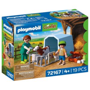 PLAYMOBIL | Country | Veterinaria rurale | Set veterinario con vitellino