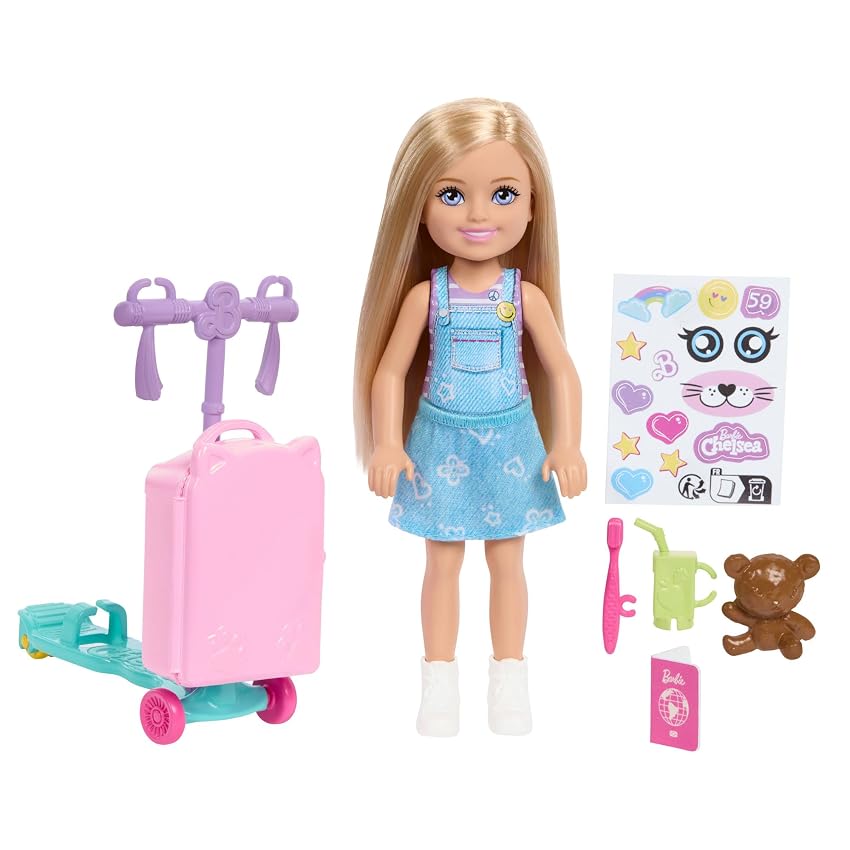 Barbie Club Chelsea Bambola Avventura senza limiti e accessori