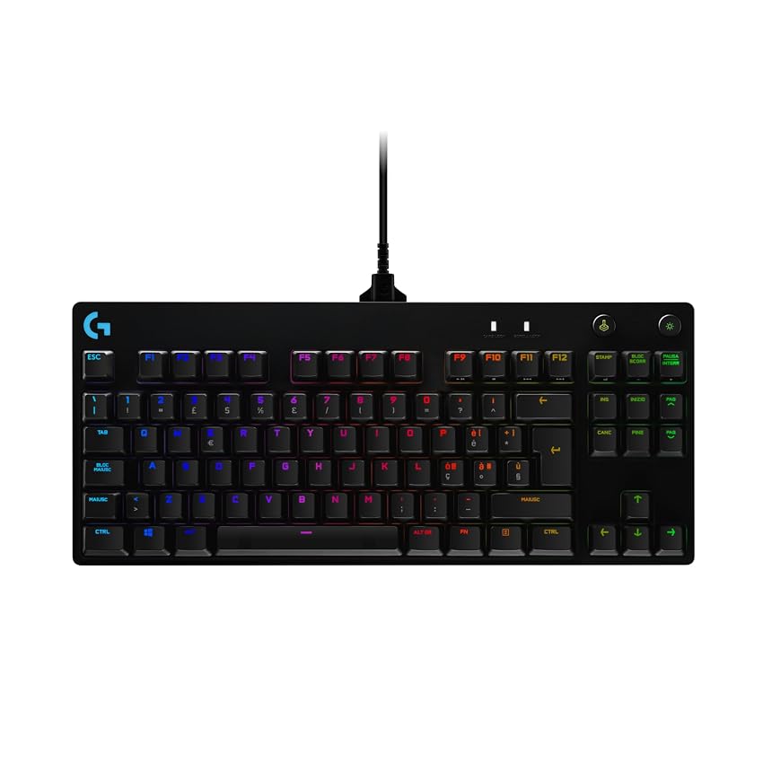 Logitech G PRO Tastiera gaming meccanica (Nero)