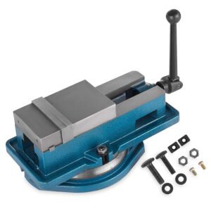VEVOR Morsa Precisione Morsa per Fresatura Fresatrice di Serraggio con Base Girevole a 360 Gradi