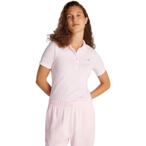 Tommy Hilfiger Maglietta Polo Maniche Corte Donna Slim Fit