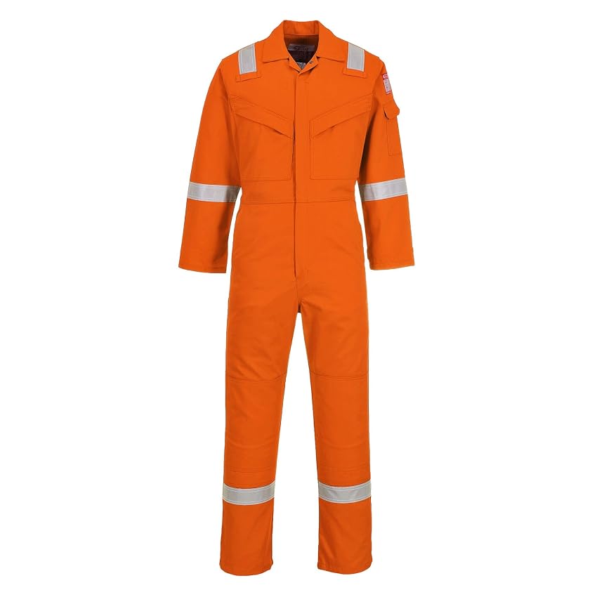 Portwest FR50 Tuta Riflettente Resistente al Fuoco FR Antistatica Ignifugo