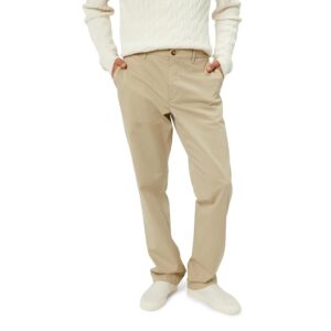 Tommy Hilfiger Uomo Pantaloni Chino Denton Printed Structure Straight Fit