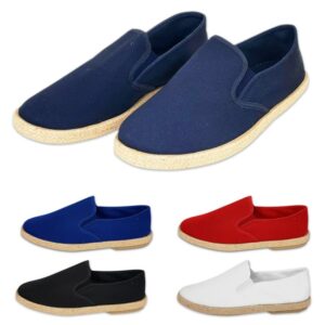 Scarpe Unisex Tela Espadrillas Uomo Corda Comode Mocassini Casual Sandali VEQUE
