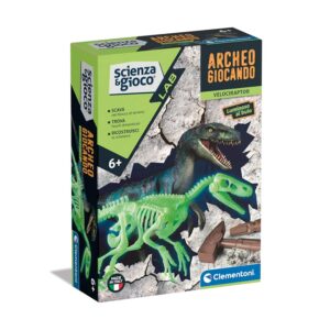 Clementoni - 19227 - Scienza E Gioco Lab - Archeogiocando Velociraptor