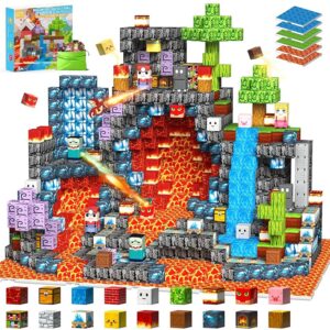 iKidiki 200 Pezzi Costruzioni Magnetiche per Bambini