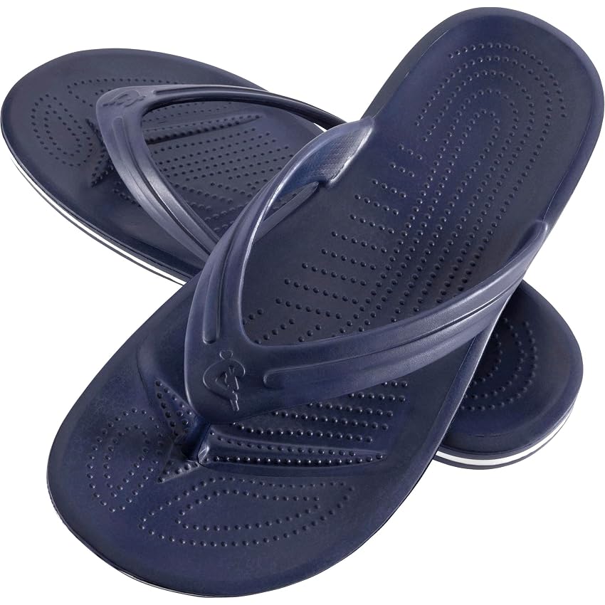 Cressi Bubble Flip Flop Blue Navy 45/46-Ciabatte Infradito Adulto in Gomma Eva