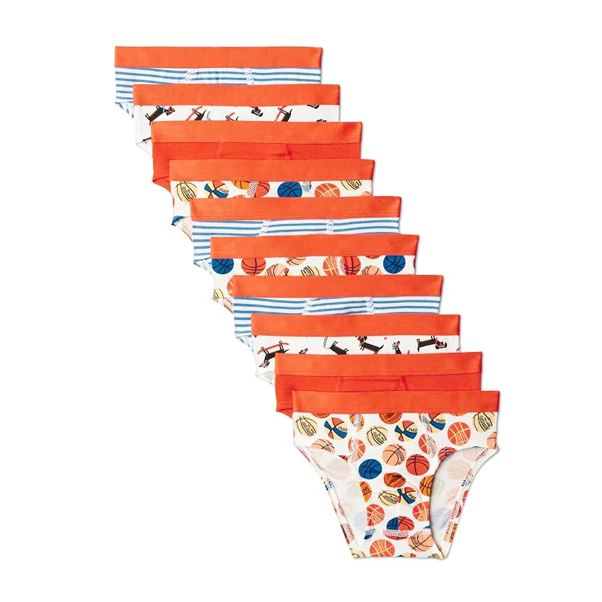 Amazon Essentials Slip in Jersey di Cotone Bambini e ragazzi