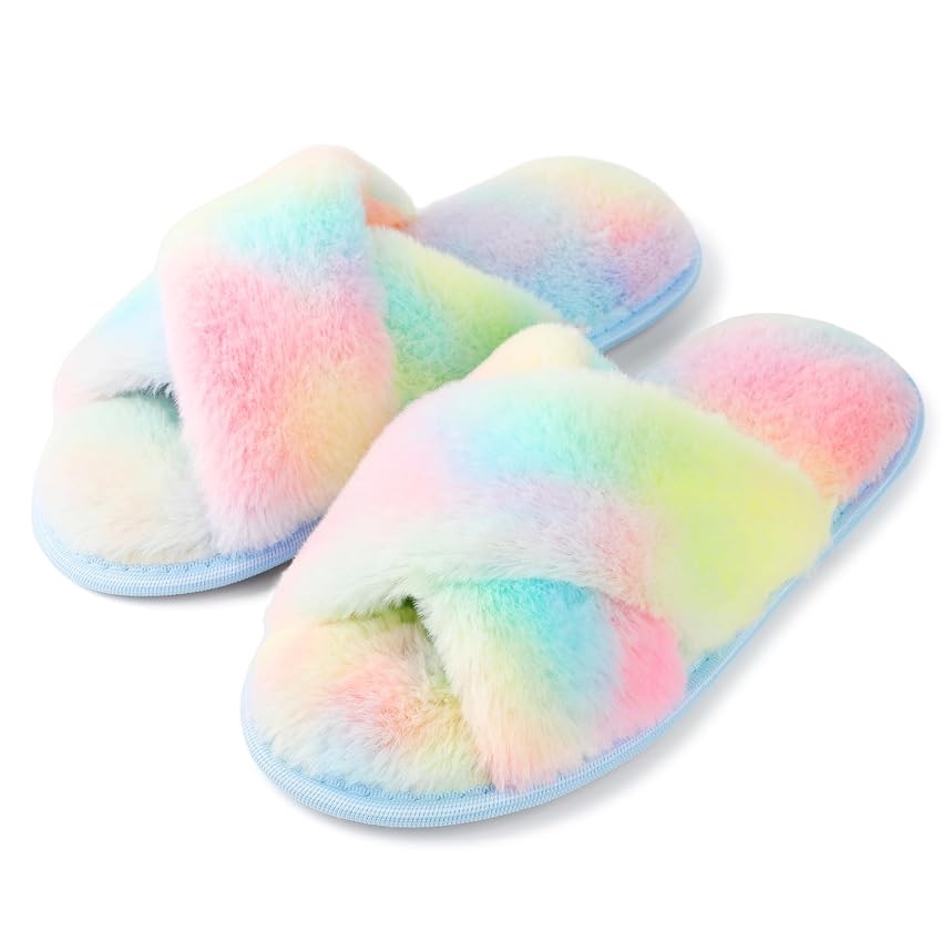 riemot Pantofole Donna in Memory Foam Ciabatte Invernali da Casa Calde leggere Comode