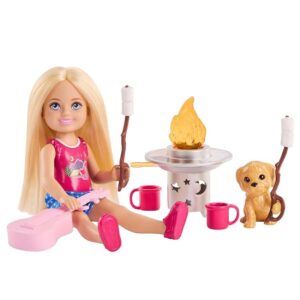 Barbie Chelsea Avventure all'Aria Aperta Bambola e Set da Gioco