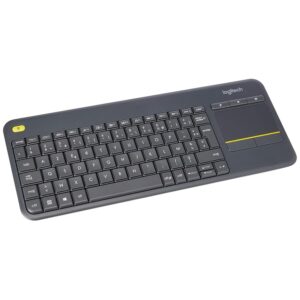 Logitech K400 Plus Tastiera Wireless Touch TV