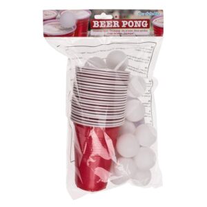 Out of the blue Gioco da Bere/Beer Pong / 15 Palline e 22 Bicchieri da 550 ml/Materiale: plastica