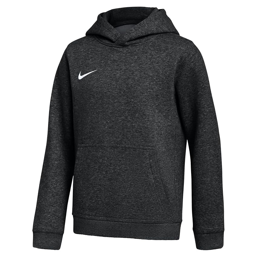 Nike Park26 FLC Po Hoodie per Bambini Black/White 12/13 Anni