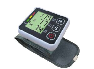 Misuratore Pressione Sanguigna Portatile da Polso Misuratore Aritmia Display LCD