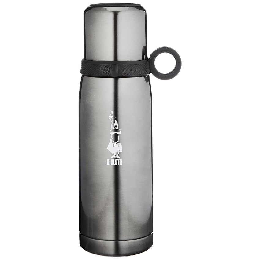 Bialetti To Go Bottiglia Termica con Coperchio-Tazza