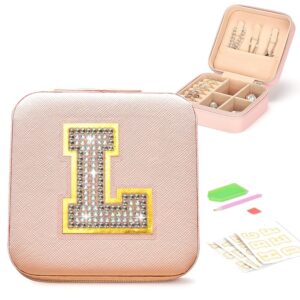 VINATO Portagioielli Personalizzabile con Lettere Diamantate DIY