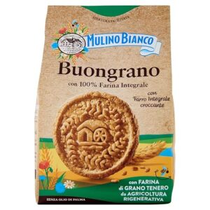Mulino Bianco Biscotti Buongrano con 100% Farina Integrale