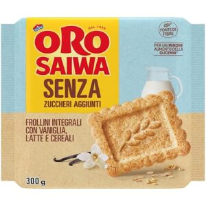 Oro Saiwa senza Zuccheri Aggiunti