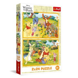 Trefl - Puzzle 2in1: Winnie the Pooh