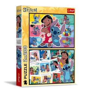 Trefl - Puzzle 2in1: Lilo & Stitch