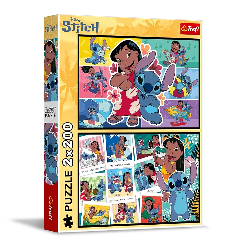 Trefl - Puzzle 2in1: Lilo & Stitch