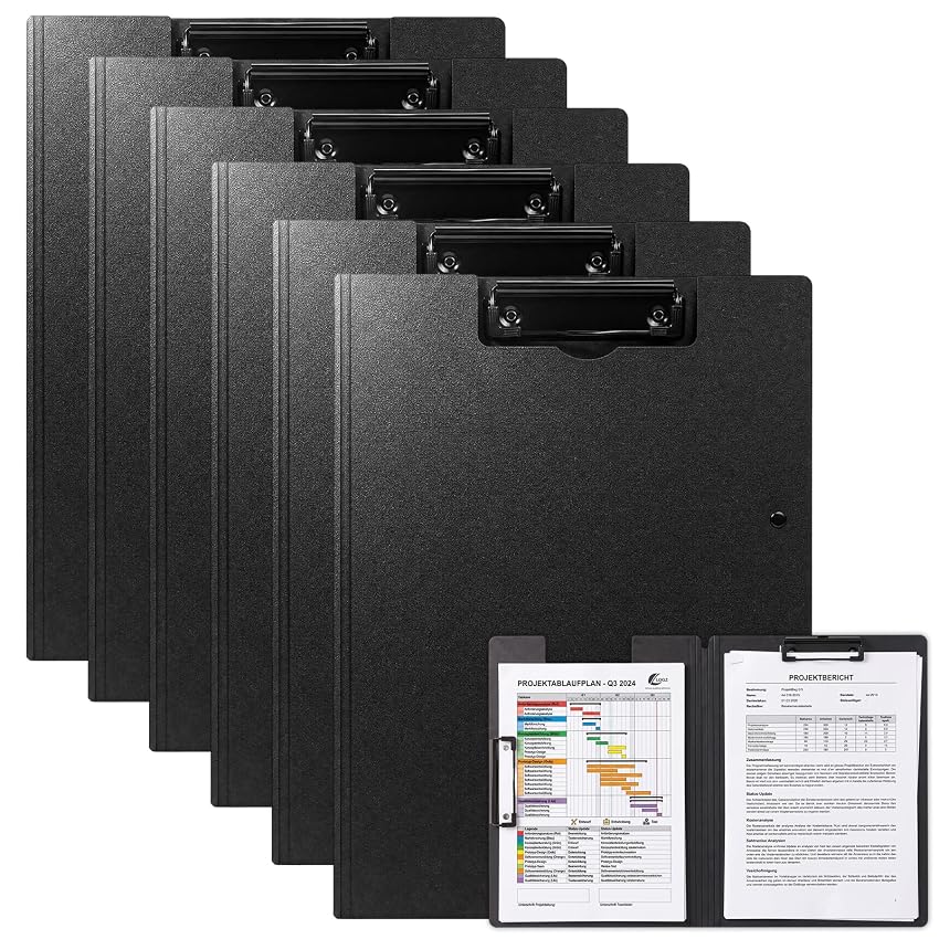 VINATO Set di 6 Portablocco A4