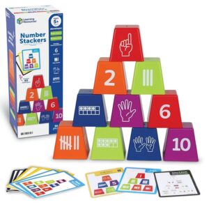Learning Resources Number Stackers Gioco Educativo Matematica
