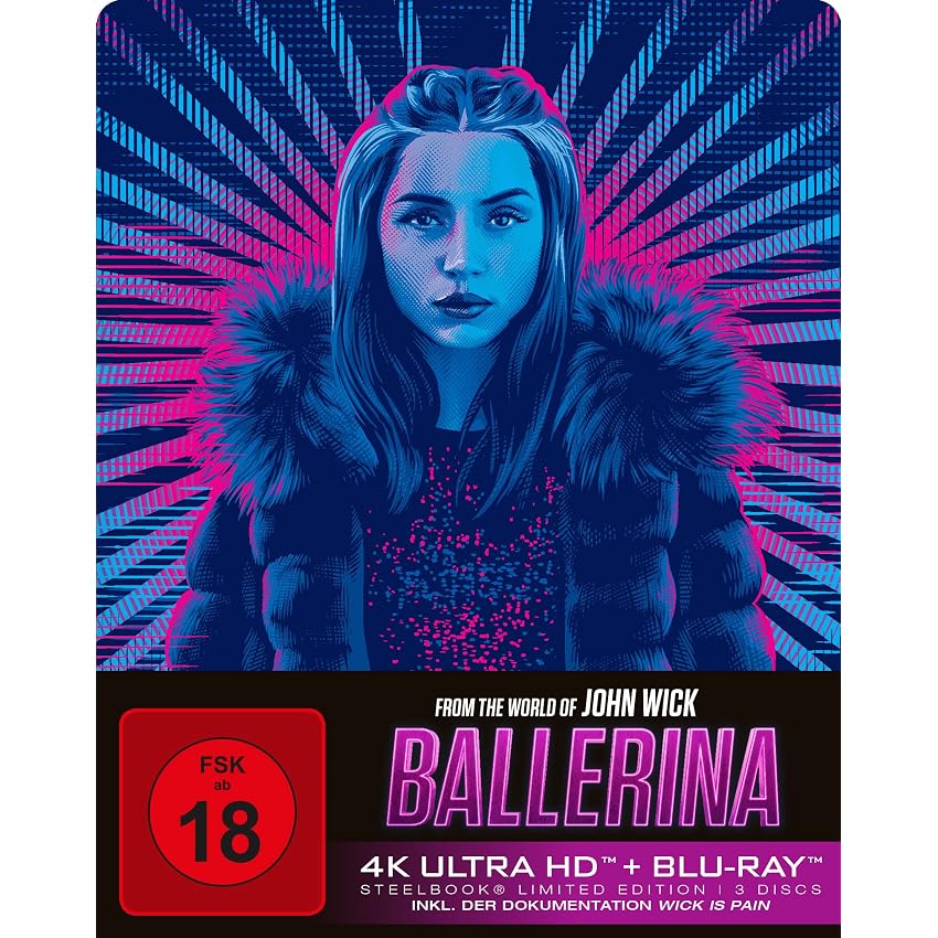 Ballerina - From the World of John Wick - Limited Edition - Steelbook (4K Ultra HD)