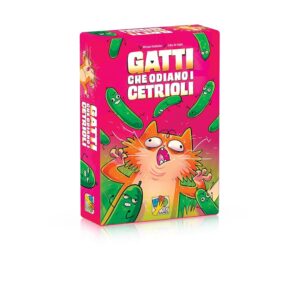 Gatti che odiano i cetrioli - Gioco di carte per adulti e bambini dagli 8 anni in su
