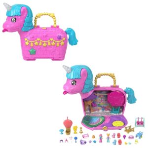 Polly Pocket Festa di compleanno unicorno playset