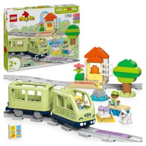 LEGO DUPLO Treno d’Avventura Interattivo - Giochi Didattici per Bambini e Bambine da 2 Anni in su