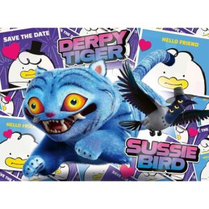 Ravensburger - Puzzle K-Pop Demon Hunters Derpy & Sussie