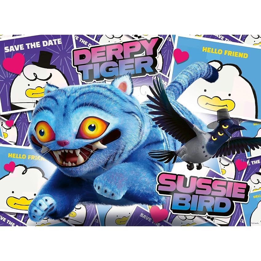 Ravensburger - Puzzle K-Pop Demon Hunters Derpy & Sussie