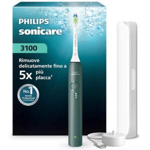 Philips Sonicare Serie 3100 - Spazzolino elettrico sonico con sensore di pressione