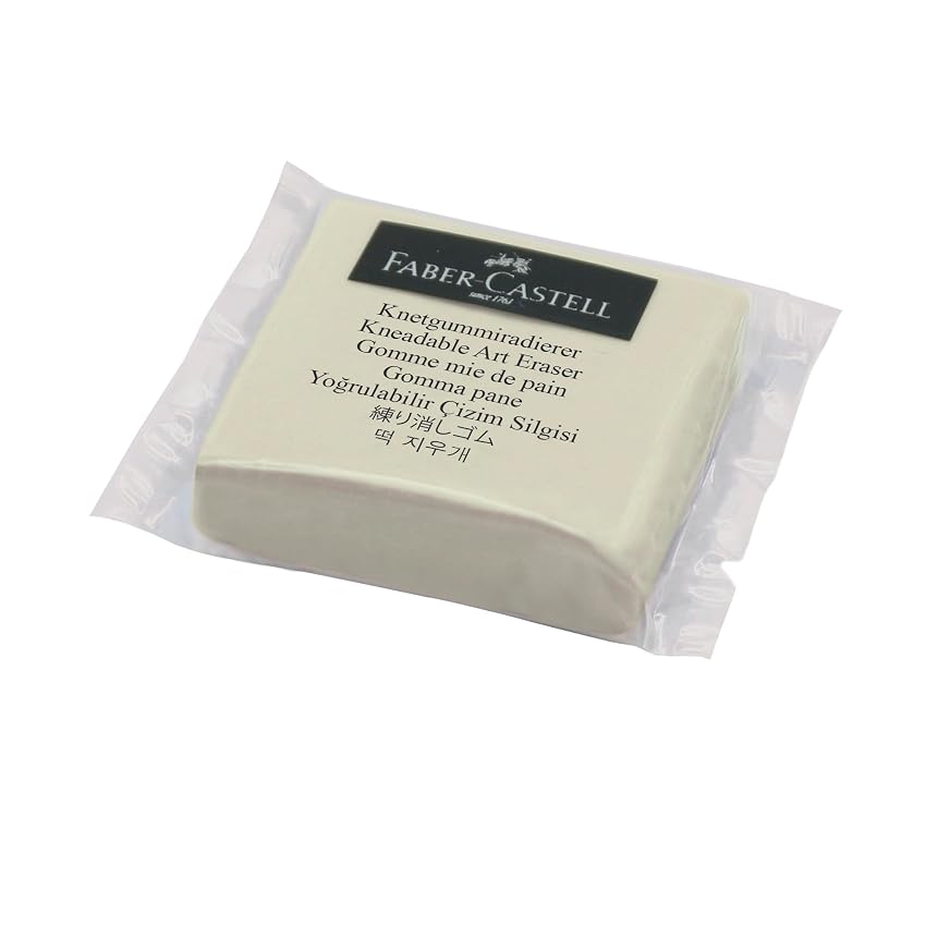 Faber-Castell - Gomma da modellare Art Eraser bianca