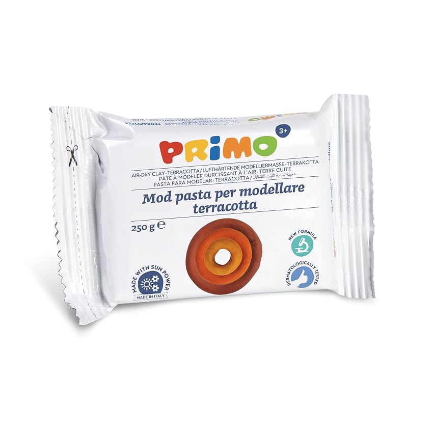 PRIMO - Pasta da Modellare Simil Argilla Dermatologicamente Testata 250g